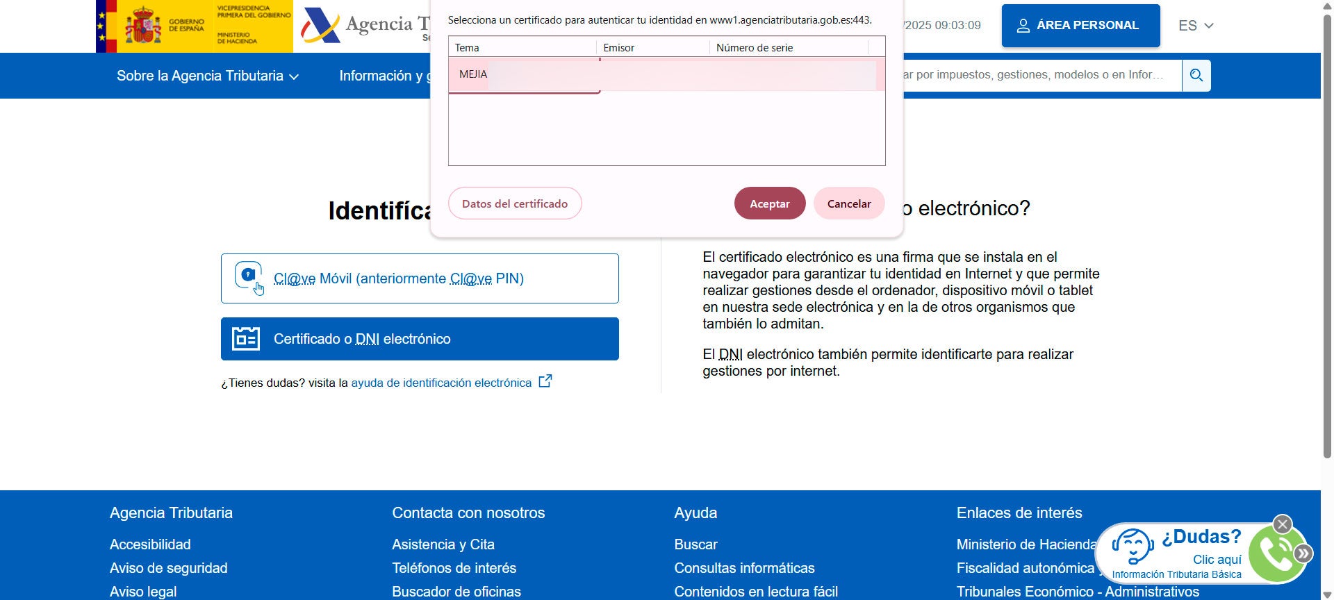 Cómo revisar tus datos fiscales para la Renta 2024 con Cl@ve, DNIe o ...