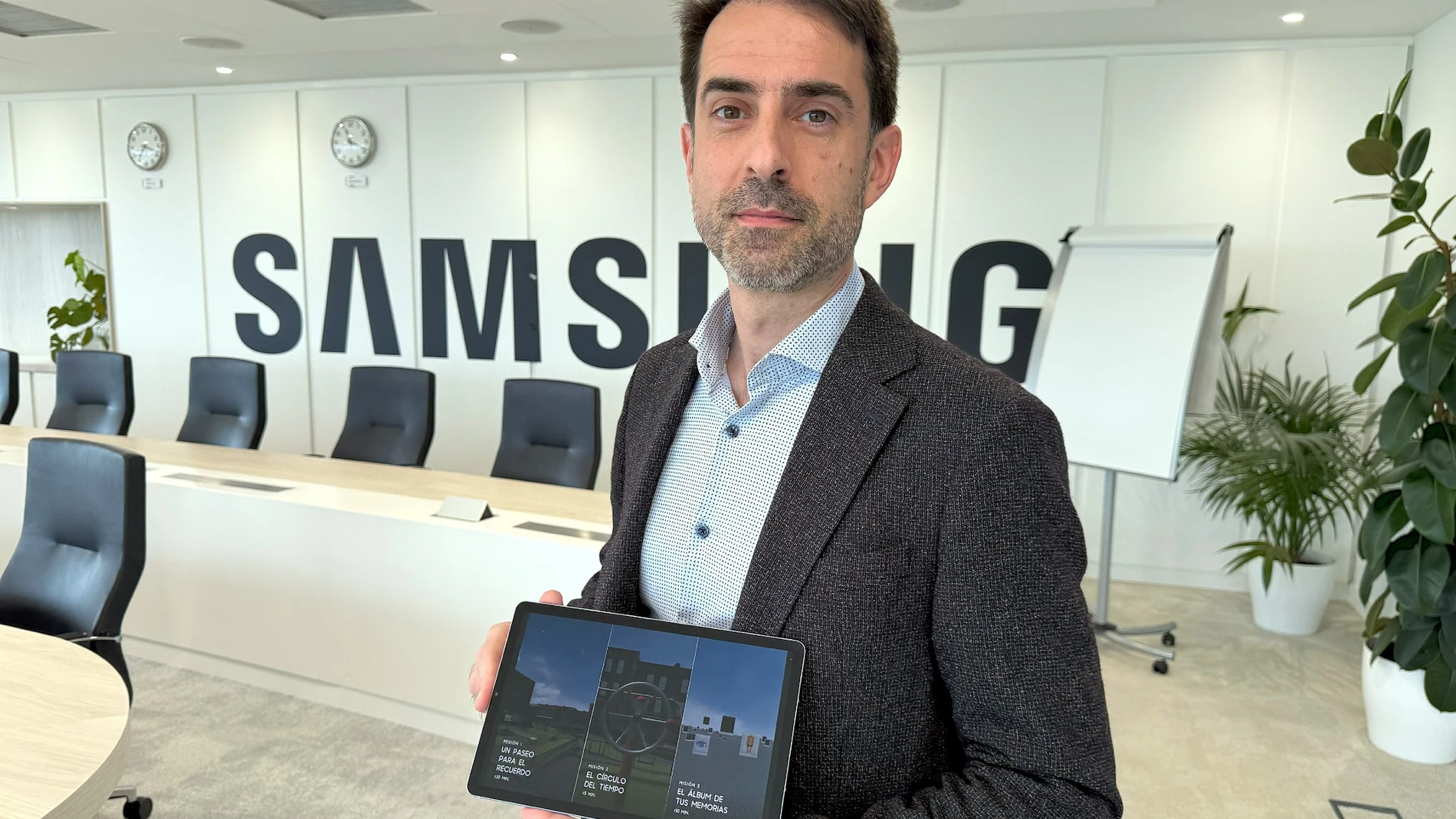 Alfonso Fernández, responsable del proyecto The Mind Guardian en Samsung: "La tecnología tiene que romper barreras y mejorar la vida de las personas"