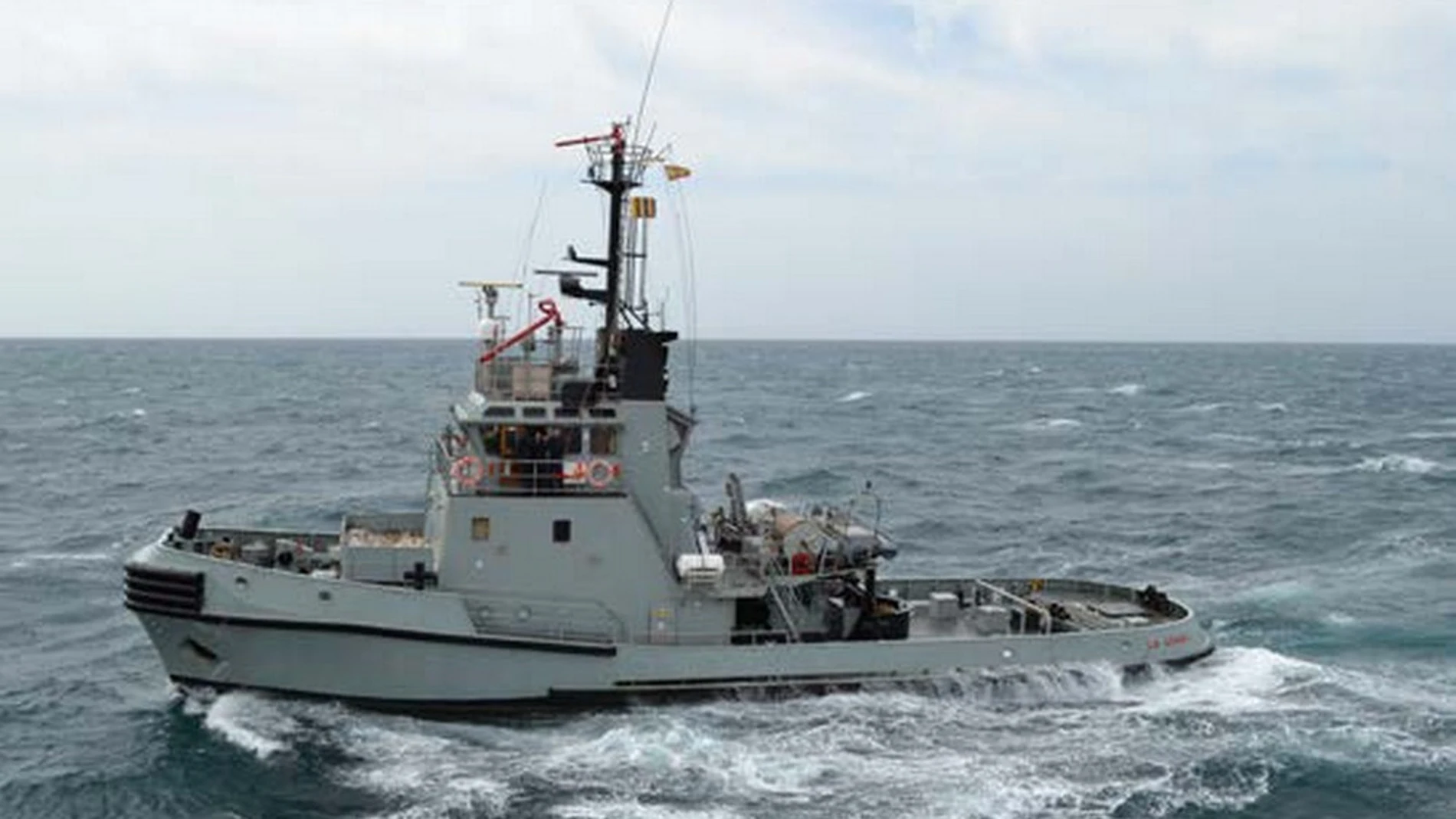 El remolcador "La Graña" de la Armada