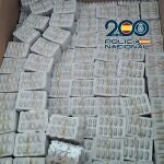 Pastillas intervenidas en una operación policial