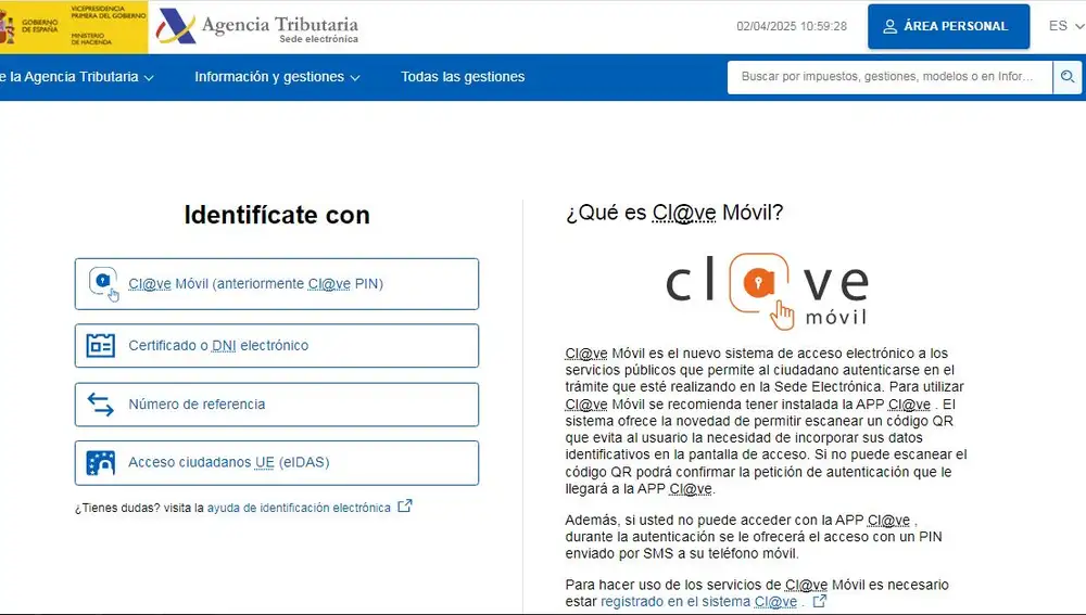 Métodos de identificación para el acceso