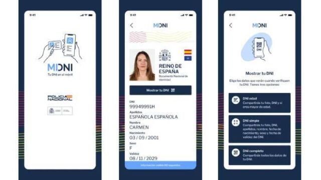 App oficial de la Policía Nacional para llevar el DNI en el móvil. 