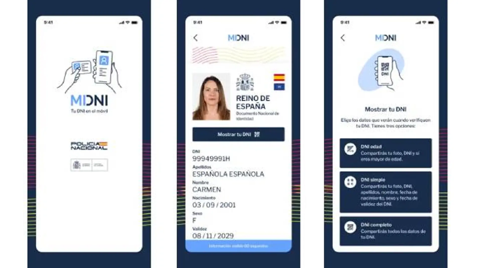 App oficial de la Policía Nacional para llevar el DNI en el móvil.