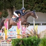 Valeria Chaves y "Habanero", en el Andalucía Sunshine Tour