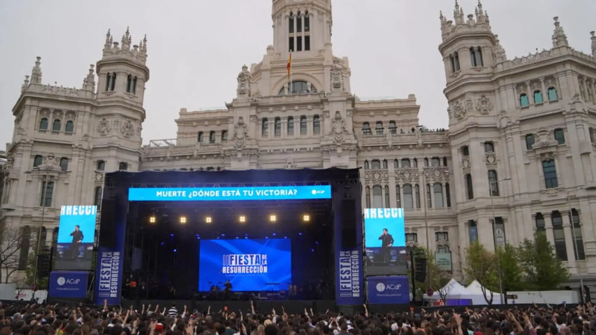 Llega la tercera edición de la Fiesta de la Resurrección a la plaza de Cibeles