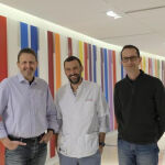Joan Bertran, Lucas Krauel y José Antonio Tornero, los tres emprendedores que pusieron en marcha Cebiotex