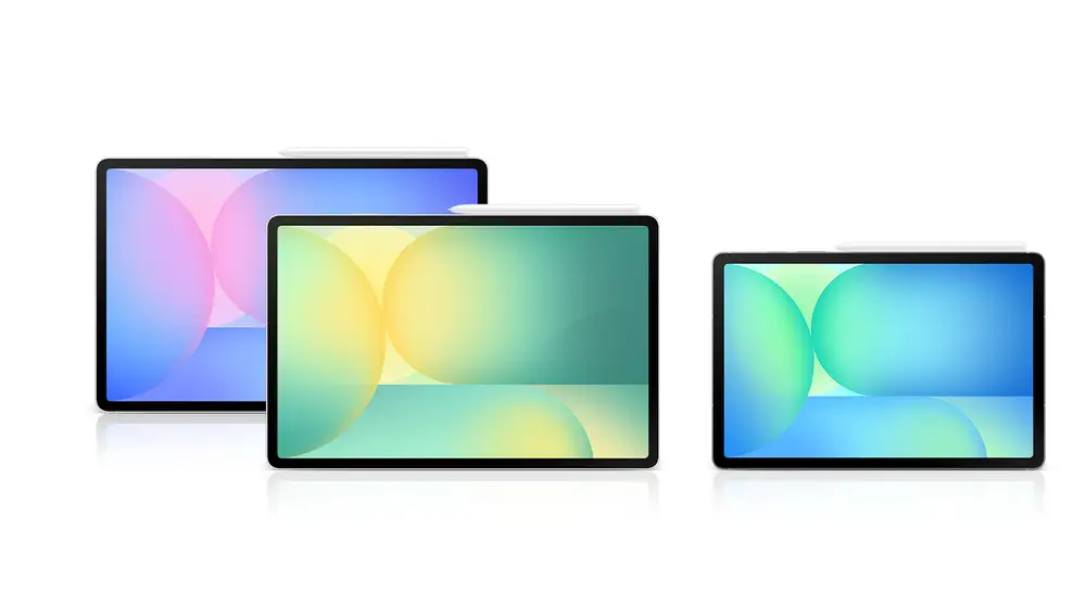 Cada una de las tablets tiene una pantalla de diferente tamaño