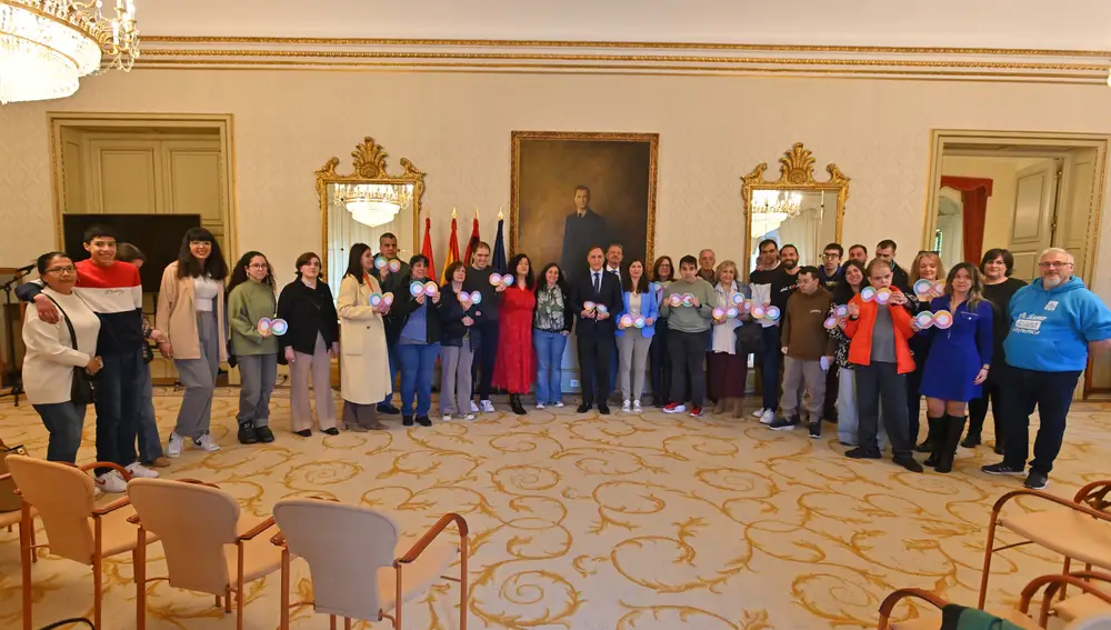 Acto celebrado en el ayuntamiento de Salamanca