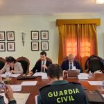 Jacinto Canales junto a David Esteban en la reunión mantenida en Medina de Rioseco