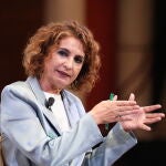 María Jesús Montero participa en el desayuno informativo 'El Correo de Andalucía pregunta'