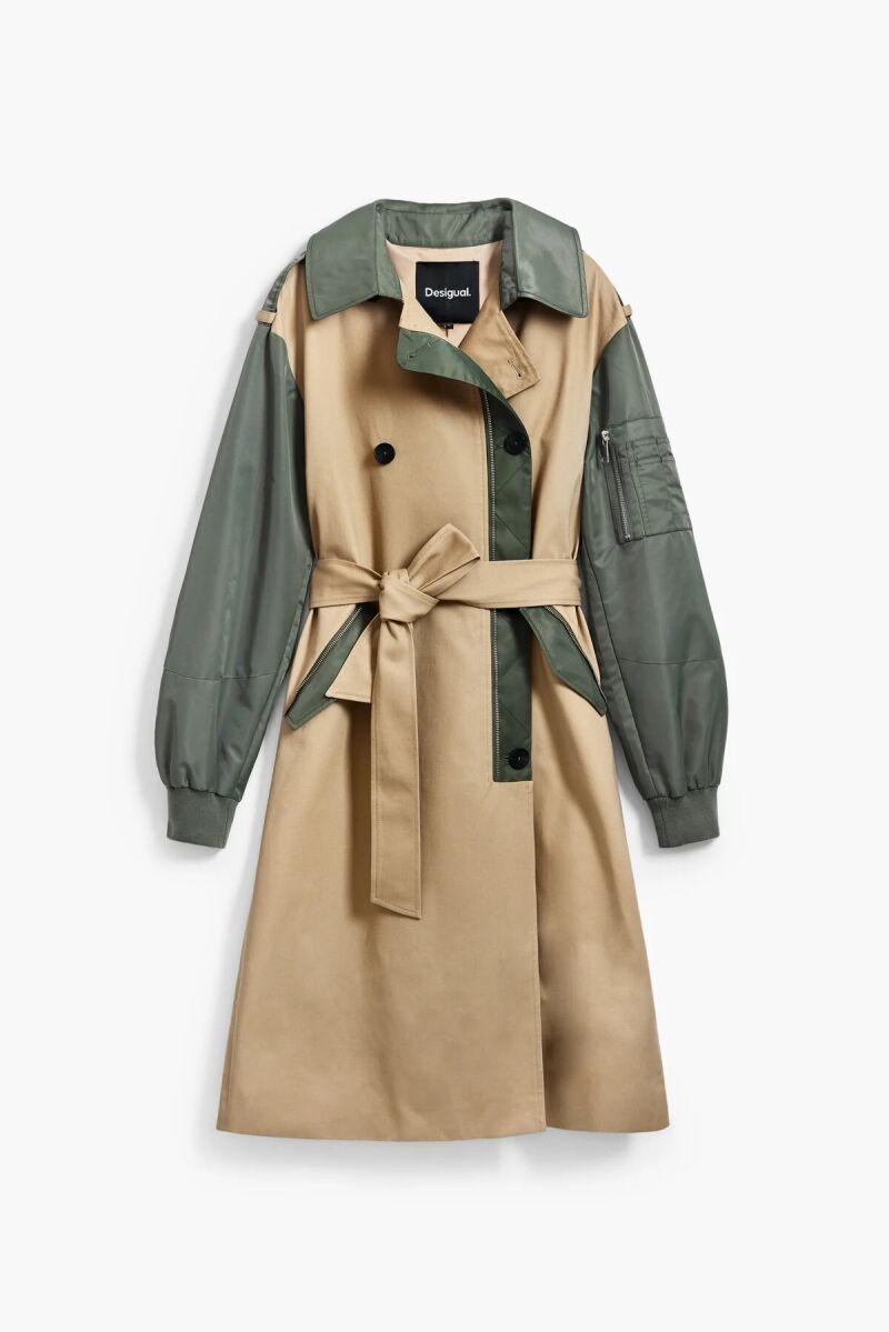 Parka combinada.