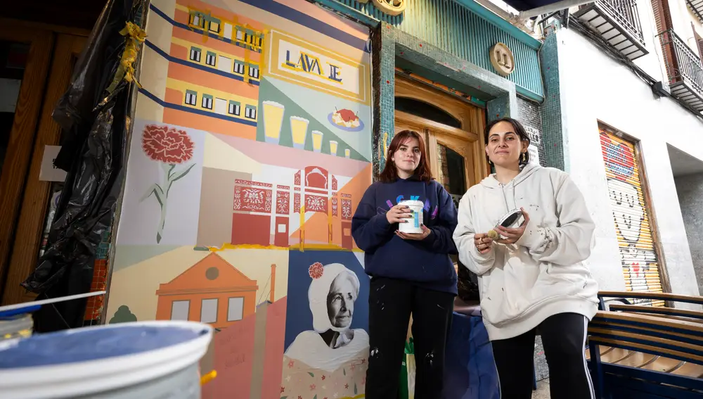 Concurso de Murales y pintadas en el barrio de Lavapies.