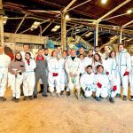 Voluntarios de Moeve participantes en el Plan de Ayuda para la Dana 