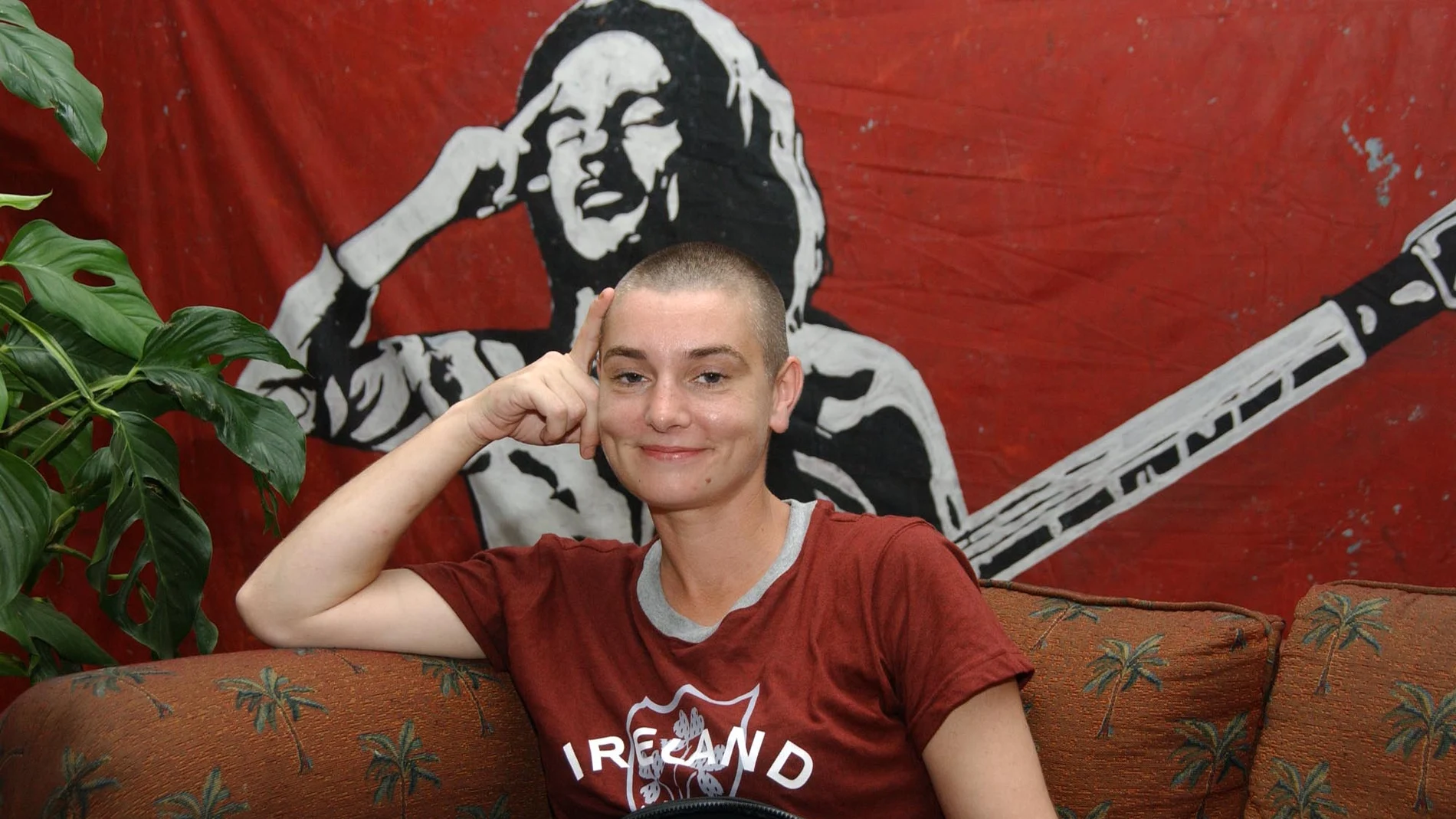 Irish pop singer Sinead O'Connor