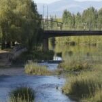 Paseo junto al río Bernesga a su paso por León