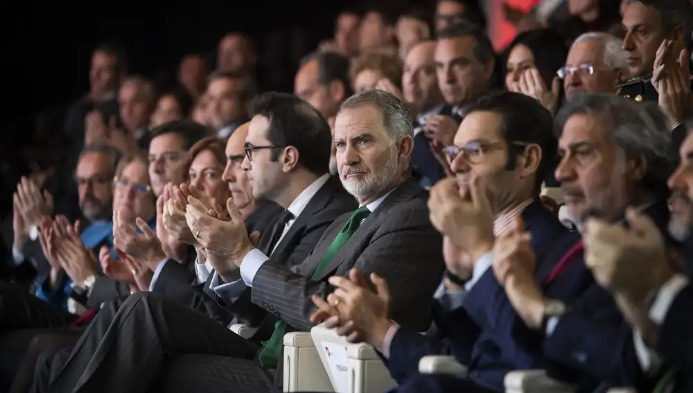 S.M. El Rey Felipe VI presidió la entrega de premios.