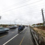 Obras de acceso a la M-40 desde el Metropolitano.
