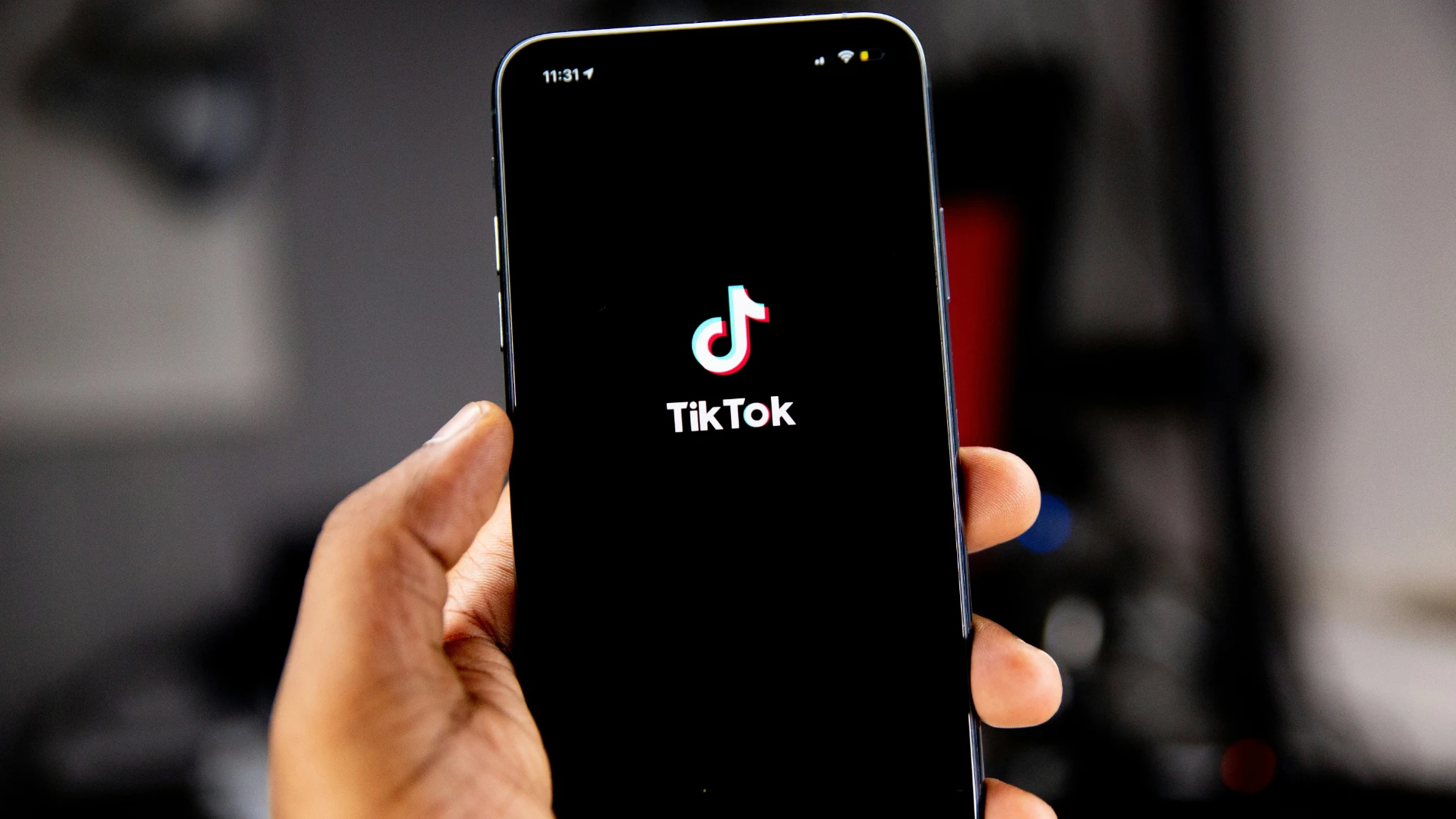 La app de TikTok en un smartphone