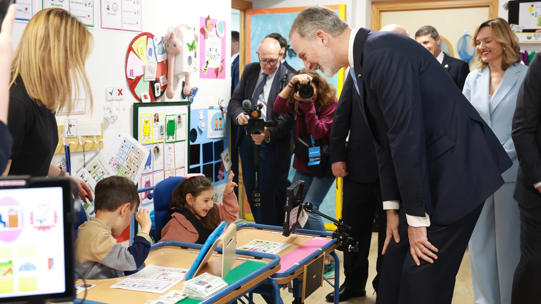 Felipe VI en la entrega del Premio Princesa de Girona al Centro de Educación Especial Purísima Concepción
