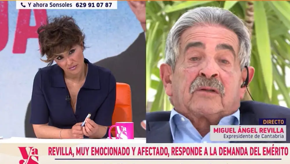 Miguel Ángel Revilla en "Y ahora Sonsoles"