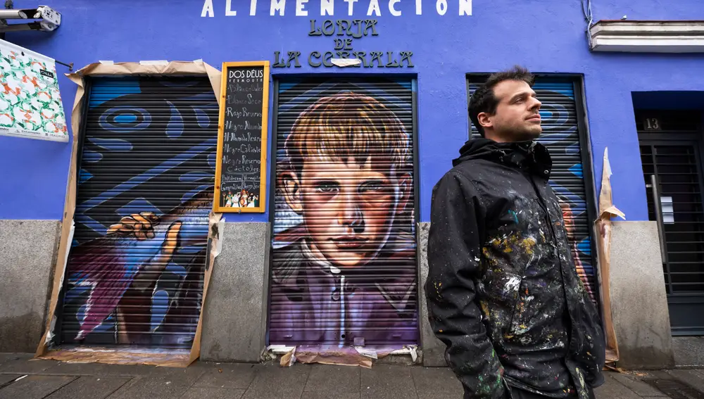 Concurso de Murales y pintadas en el barrio de Lavapies.