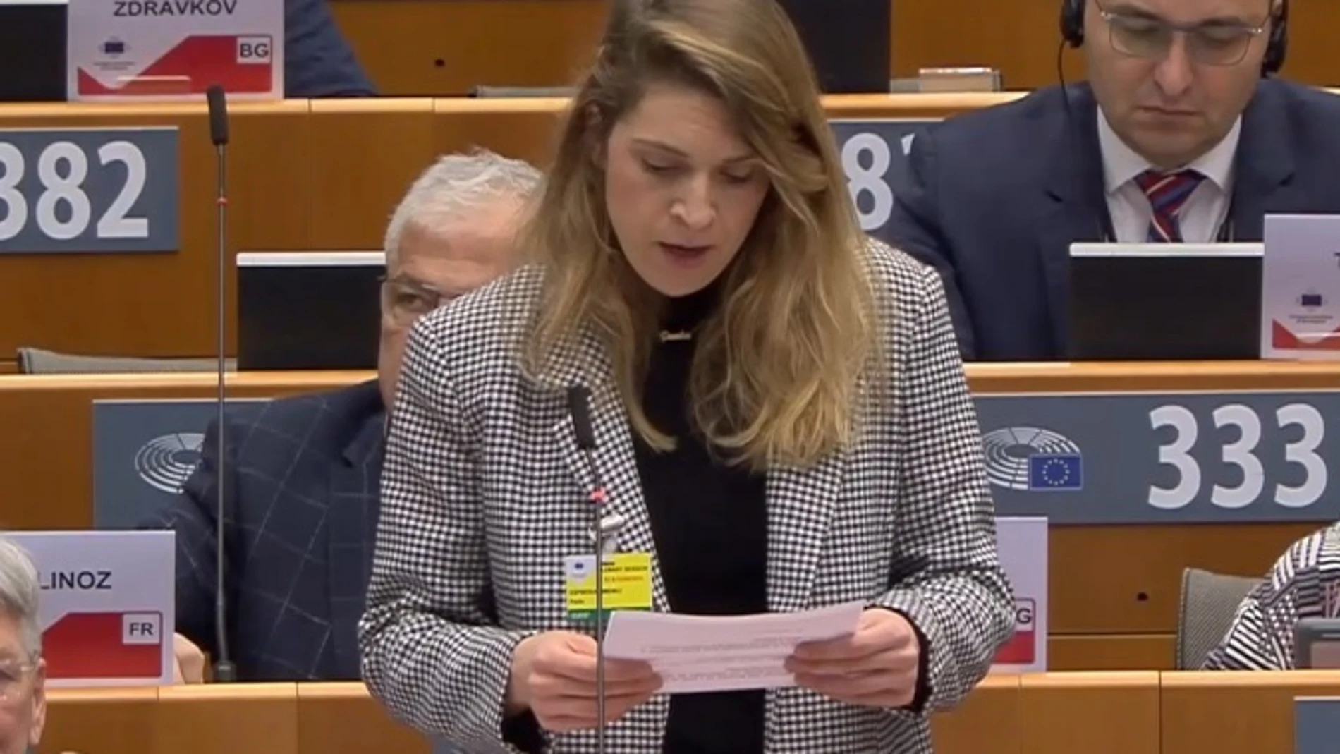 La diputada de Compromís en Les Cortes Valencianes Paula Espinosa. EUROPA PRESS 03/04/2025