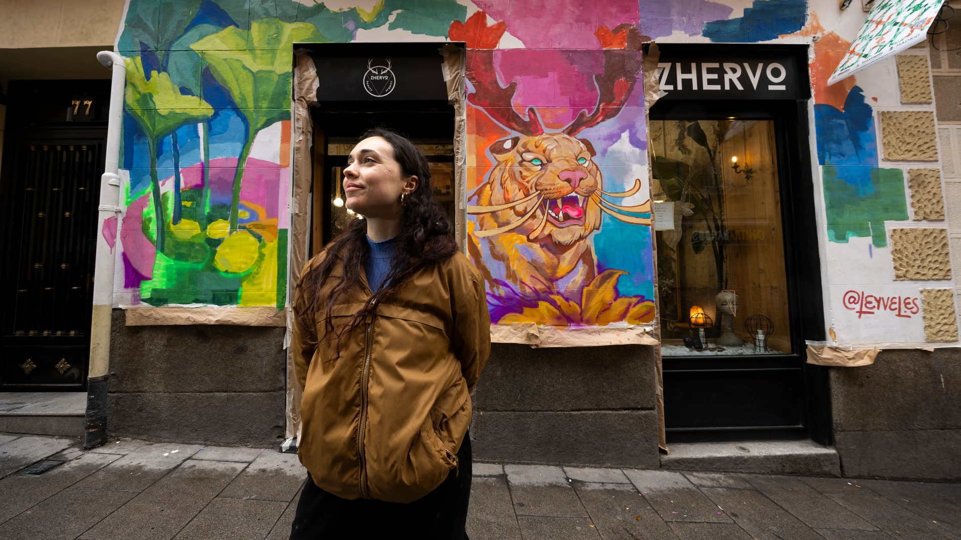 Concurso de Murales y pintadas en el barrio de Lavapies.