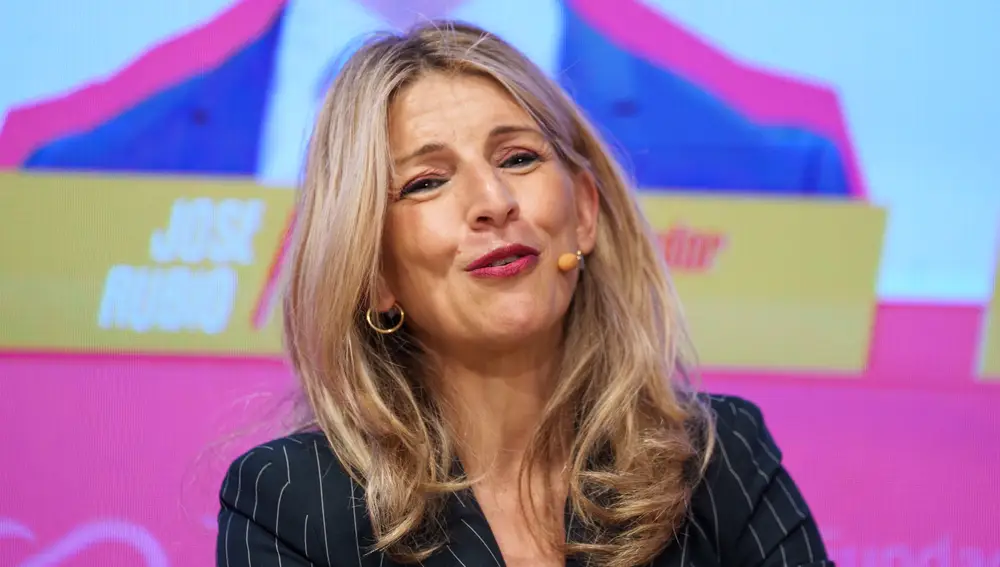 Yolanda Díaz participa en el debate 'Diálogo por el futuro del trabajo’