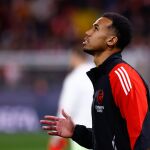 Fútbol.- El defensa del Arsenal Gabriel Magalhaes, baja para el cruce de Champions ante el Real Madrid