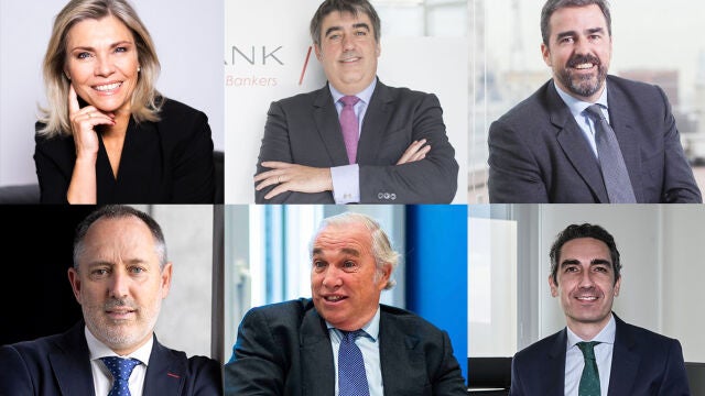 Responsables de banca privada de algunas entidades españolas