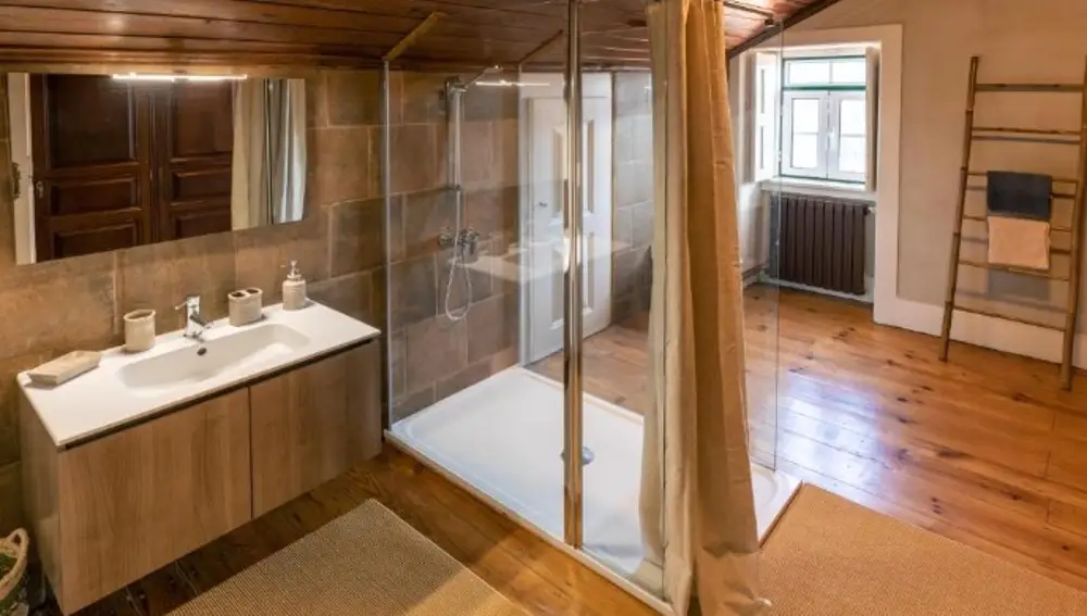 Habitación del Estrela Cottage de Torrozelo (Portugal) donde ha hecho la reserva Aldama