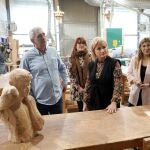 La consejera de Industria, Comercio y Empleo, Leticia García, visita un centro formativo de Valladolid
