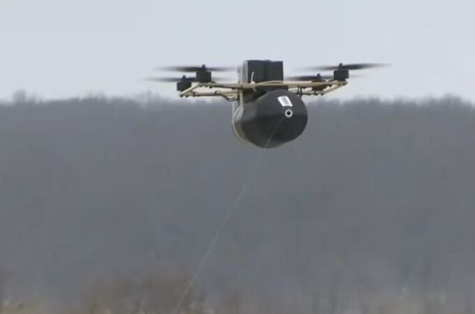 Drones rusos enviados a Ucrania. 