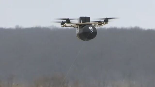 Drones rusos enviados a Ucrania. 