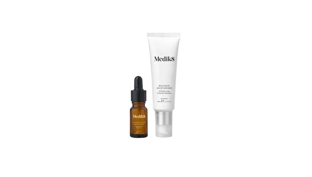 Balance moisturiser & glycolic acid activator.