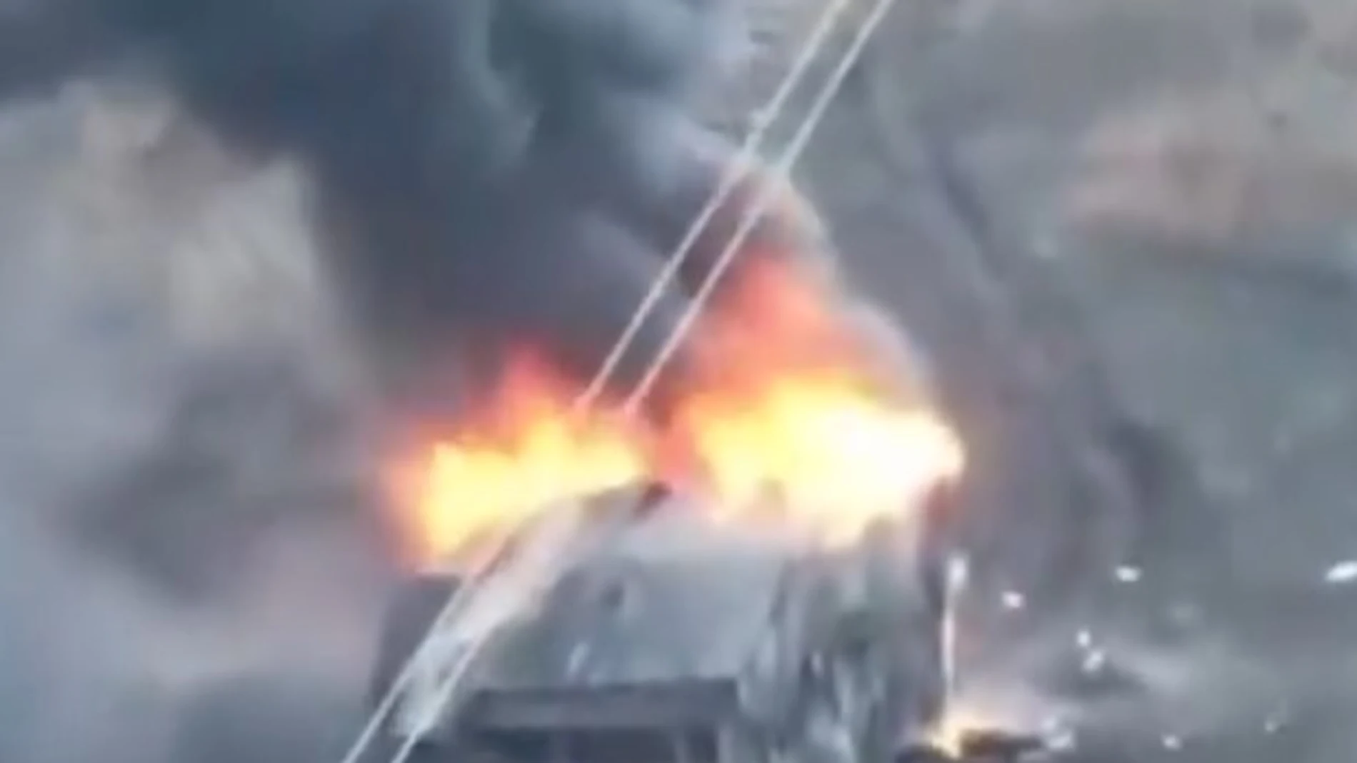 "Se acerca el fin": así se mofa Ucrania de la destrucción del "tanque tortuga ruso más grande de la historia"