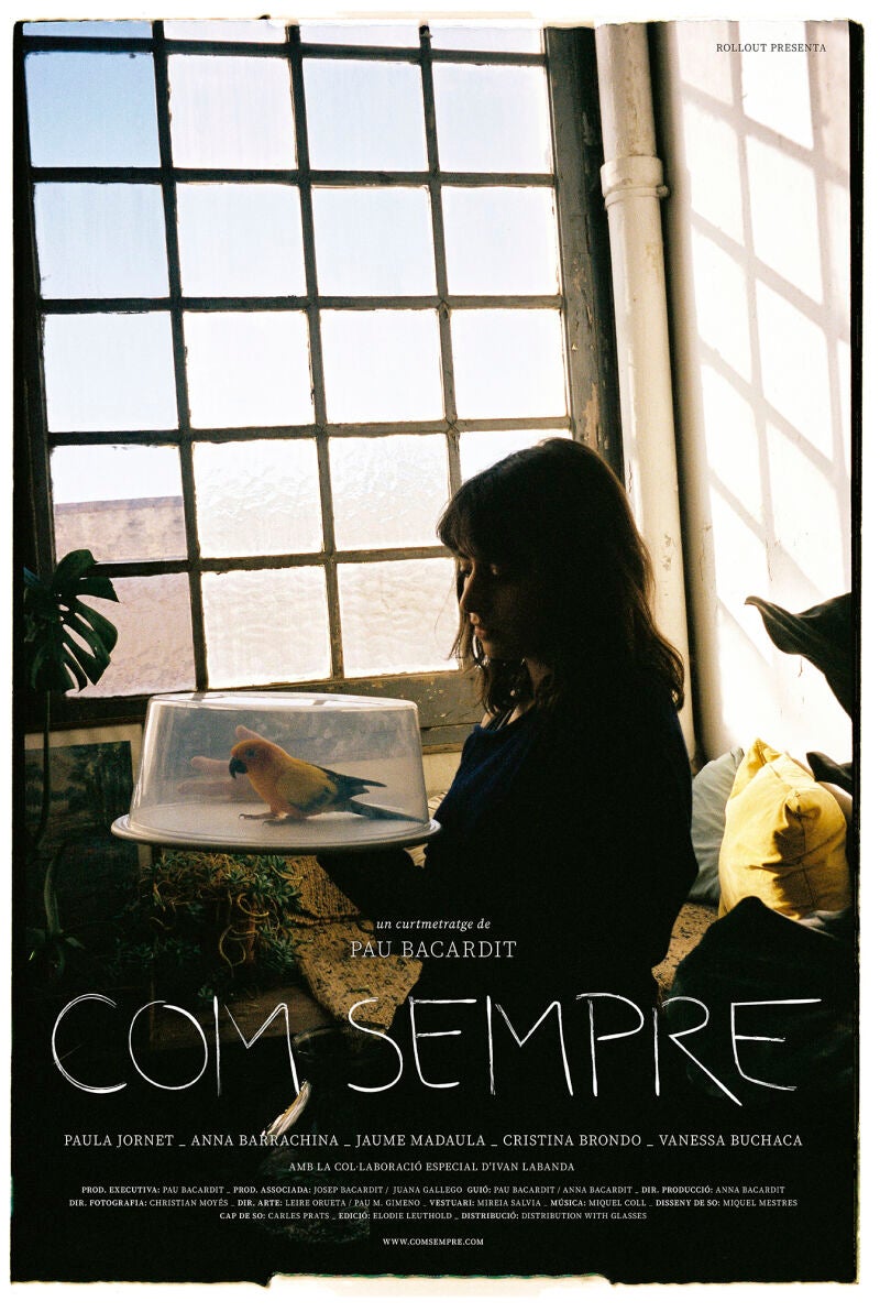 Cartel del corto "Como Siempre"