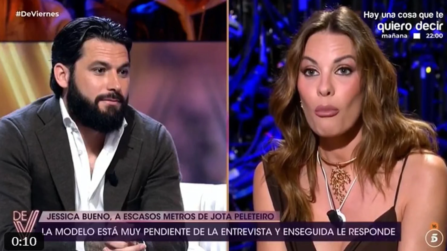 Jessica Bueno y Jota Peleteiro