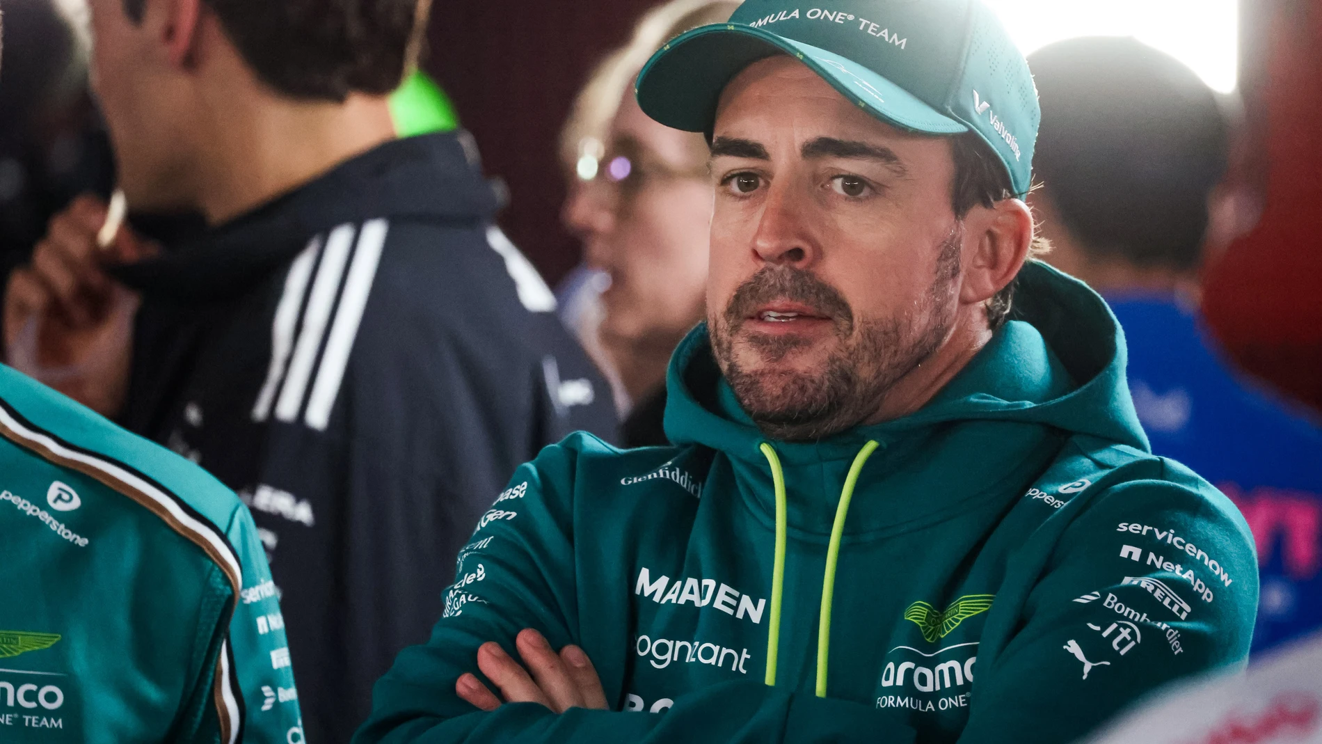 ALONSO Fernando (spa), Aston Martin F1 Team AMR25, portrait during the Formula 1 Lenovo Japanese Grand Prix 2025, 3rd round of the 2025 FIA Formula One World Championship from April 4 to 6, 2025 on the Suzuka Circuit, in Suzuka, Japan - Photo Florent Gooden / DPPI AFP7 06/04/2025 ONLY FOR USE IN SPAIN