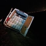 Furgoneta interceptada en Cádiz con gasolina para presuntas actividades de narcotráfico