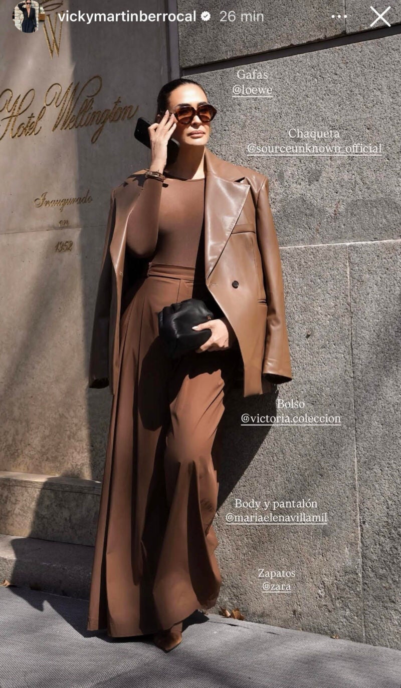 El look de Vicky Martín Berrocal.