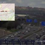 Tráfico: cortado desde este lunes el enlace de la A-2, sentido Madrid, con la M-50/M-45 sur
