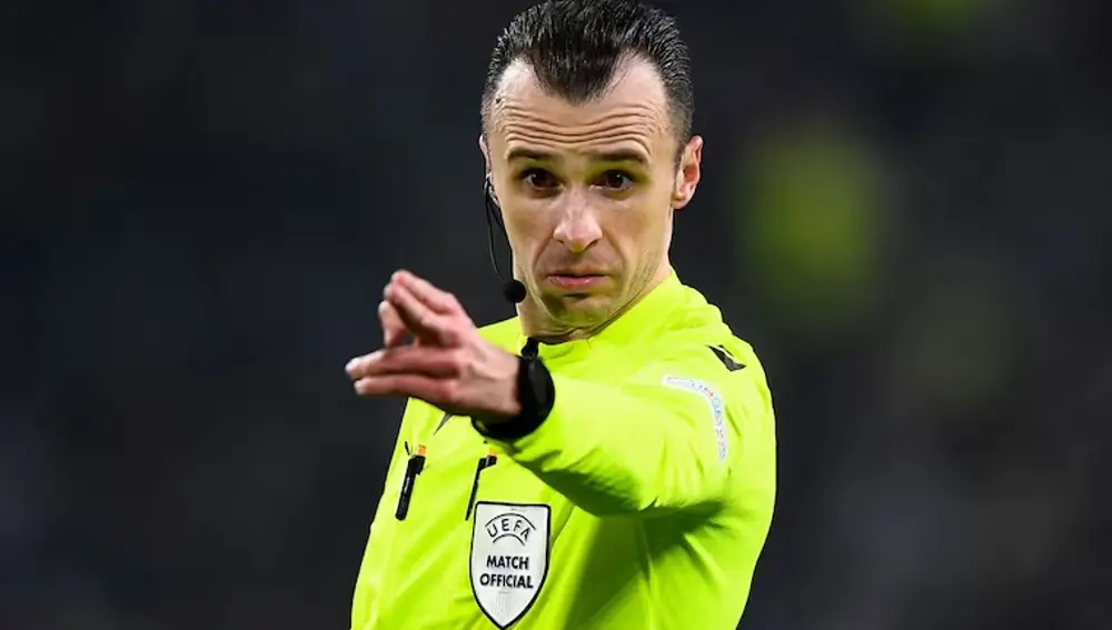 Irfan Peljto, el árbitro del Arsenal - Real Madrid, Champions League.