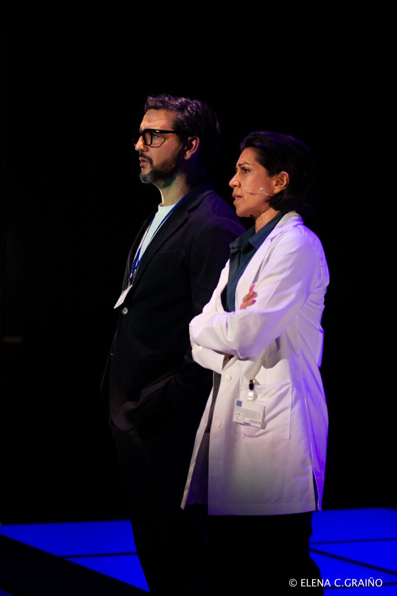Alicia Borrachero y Fran Perea debatirán en la obra sobre la ética de su experimento