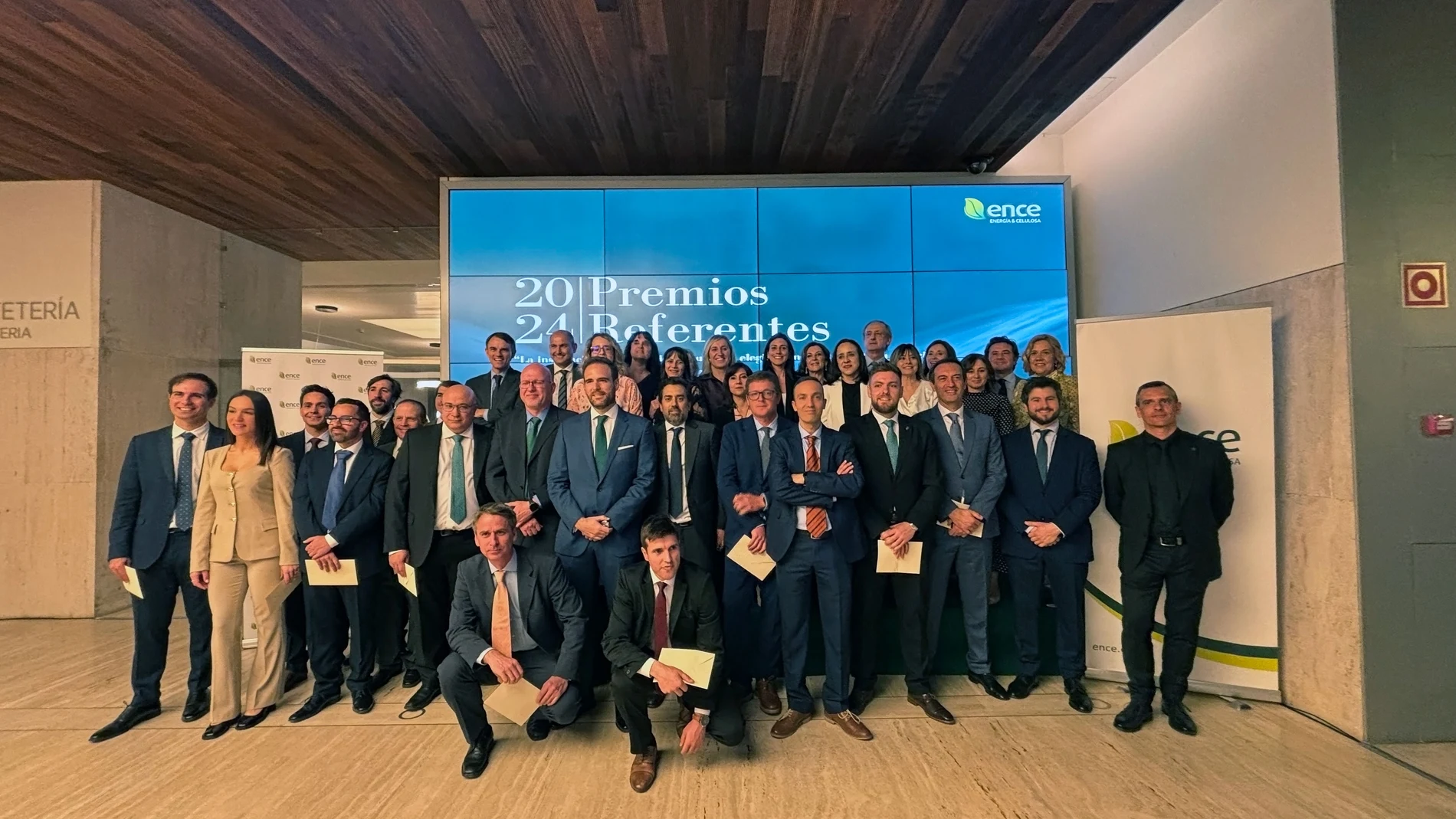 Empleados Premiados durante la VIII edición de Referentes