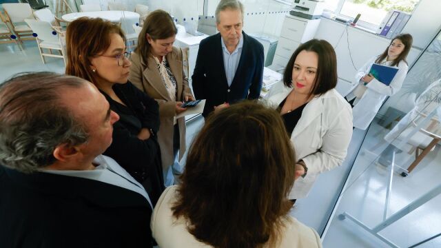 El conselleiro, hoy, en la inauguración del nuevo centro “A Mariña” en el municipio lucense de Cervo. 