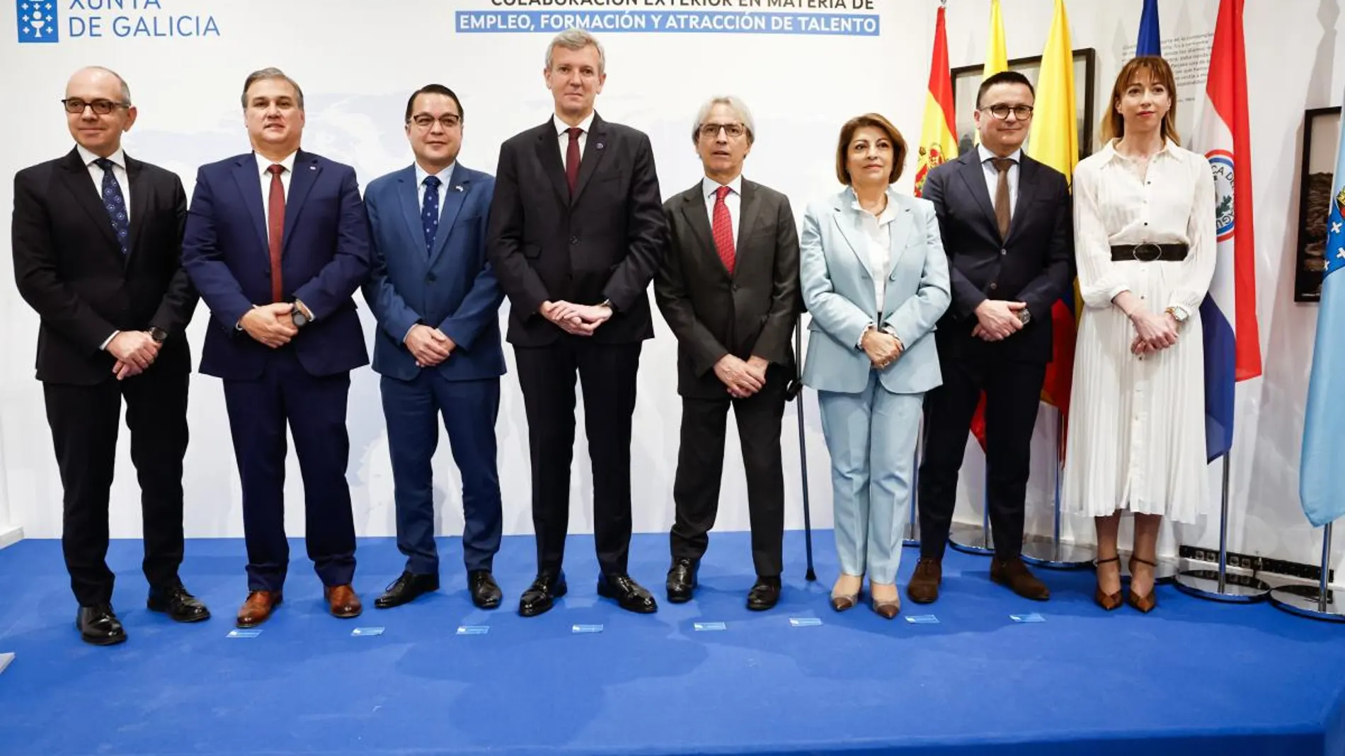 Galicia firma un acuerdo pionero con cuatro países hispanoamericanos para atraer talento exterior