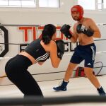 TheGrefg terminó su segundo entrenamiento con un sparring contra su pareja