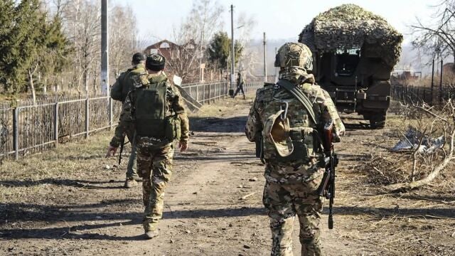 Soldados del Ejército ruso.