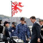 NATO Secretary General Rutte visits Yokosuka base